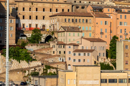 Ancona, Italy - June 2019: View of Ancona Cityscape.のeditorial素材
