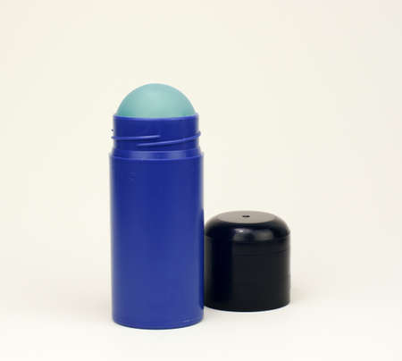 A stick deodorant on white backgroundの写真素材