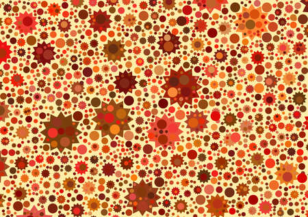 Background with geometric elements in abstract and random pattern.の写真素材