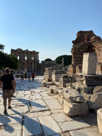 Ruins of Ephesus Ancient City, Izmir, Turkey