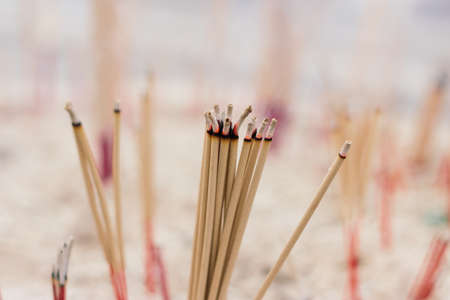 incense for worship at temple