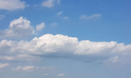 Heavy clouds on sky in summer