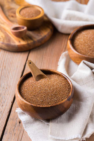 Ancient grain teff popular in Eritrean and Ethiopian cuisine
