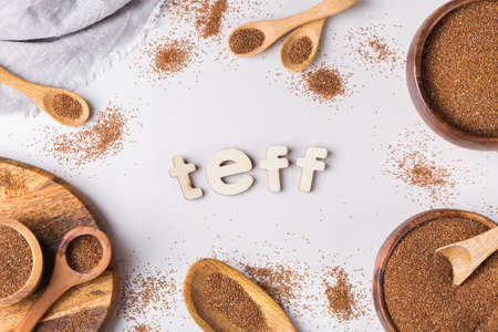 Ancient grain teff popular in Eritrean and Ethiopian cuisine