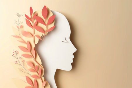 Paper cut art, International Womens day greeting cardの素材
