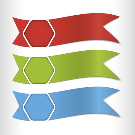 Set of banners. Vector format.のイラスト素材