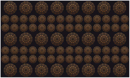 digital textile design of abstract dark art