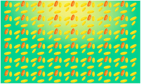 digital textile design of colorful art