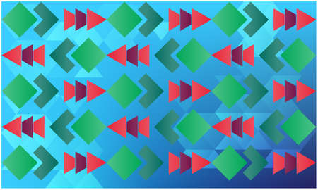 digital textile design of art on abstract background