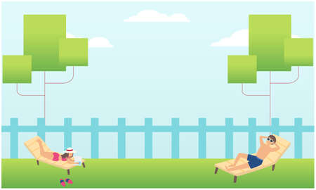 couple is enjoying in the parks