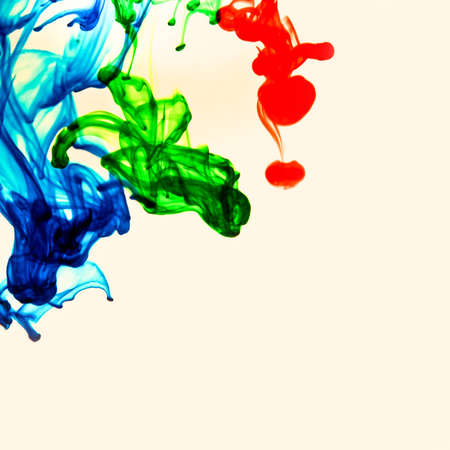 Colourful Abstracts Swirlsの写真素材