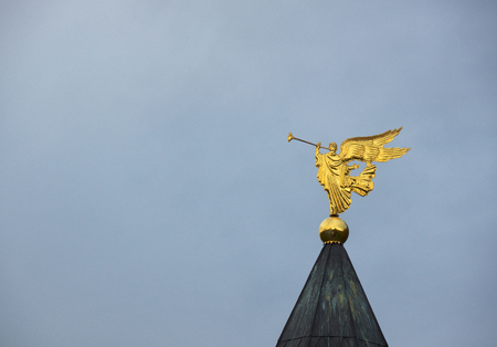 Trumpeting angelの写真素材