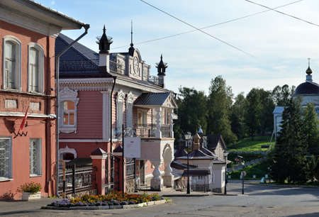 Myshkin, Yaroslavl region, Russia, 03 September, 2020: Tourist complex Mouse chambers is new...