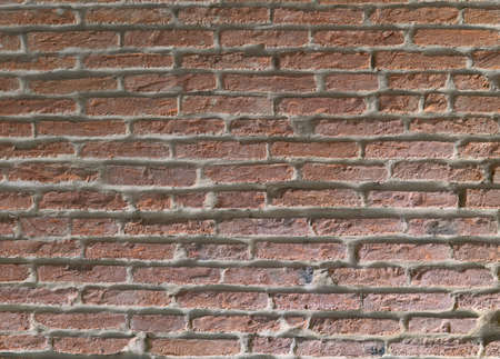 foreground of a brick wall の写真素材