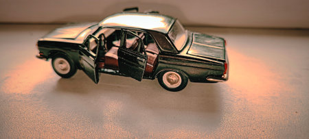 Model car Volga GAZ-24の写真素材