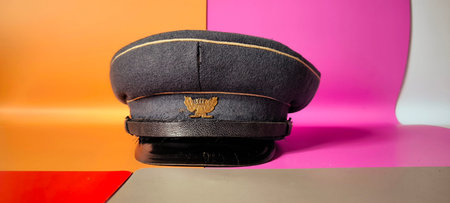 Classic schoolboy peak cap