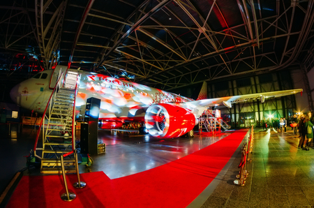 Airbus a319 Rossiya airlines, airport Pulkovo, Russia Saint-Petersburg November 23, 2017のeditorial素材