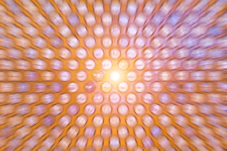 Texture is metallic golden with a violet hue of microcircuits, motion blur zoomの写真素材