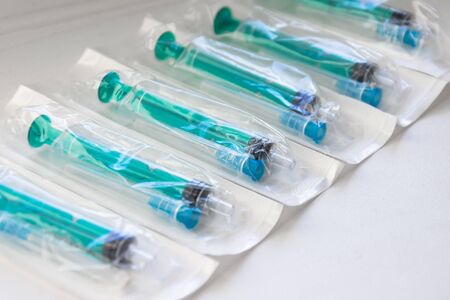 Syringe and needle, sterile medicine equipment. medical equipment syringe needle