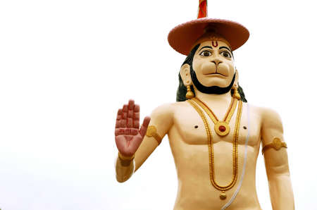 HAnuman the mighty in a blessing postureの写真素材