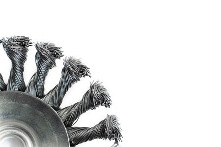 metal disc brushの写真素材