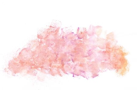 pink purple color watercolor paint textureの写真素材