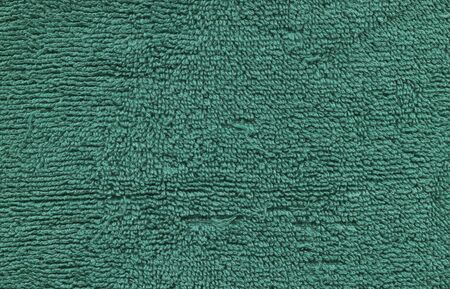 photo texture of green fibrous fabricの写真素材