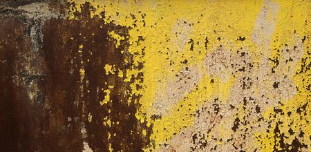 texture of old iron surface in corrosion
