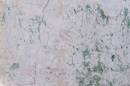 Old wall in light shades of colorの写真素材