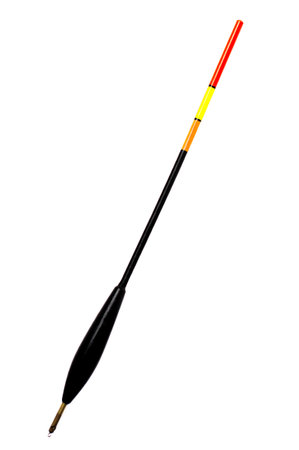 fishing float isolate on a white backgroundの写真素材