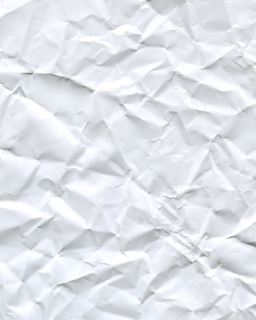 photo texture of white crumpled paper