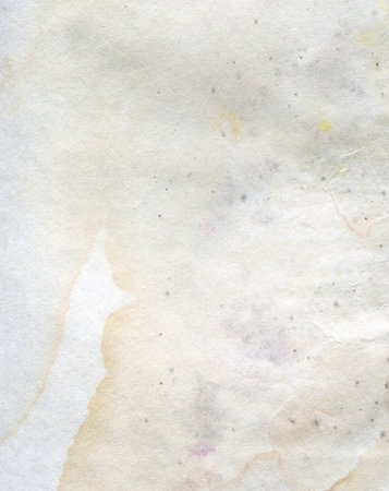 Texture of old paper drips and moldの写真素材