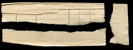 old vintage torn paper texture backgroundの写真素材