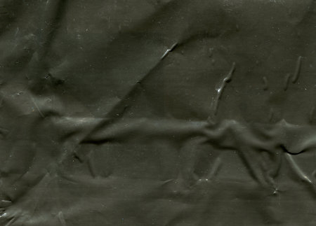 dark polyethylene texture backgroundの写真素材