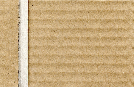 yellow cardboard texture backgroundの写真素材