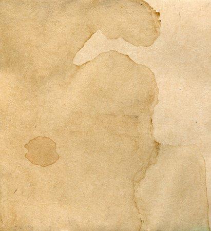 texture of old paper, yellow tint colors backgroundの写真素材
