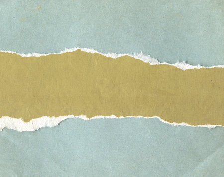 texture of old vintage torn multicolored paperの写真素材