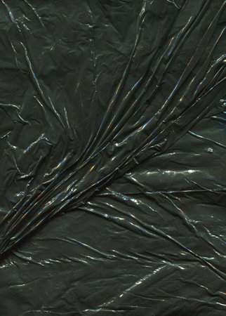 photo texture black polyethylene backgroundの写真素材