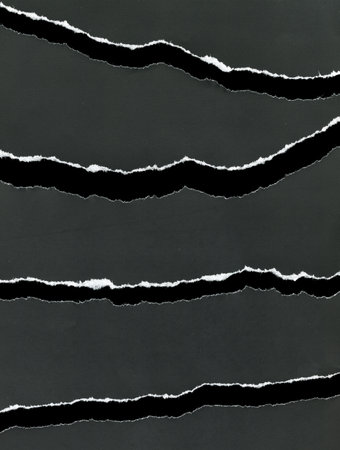texture of black torn, torn paper backgroundの写真素材