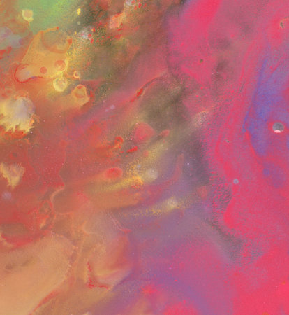 colorful mixed paint texture backgroundの写真素材
