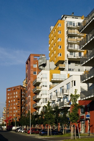 apartment buildingの写真素材