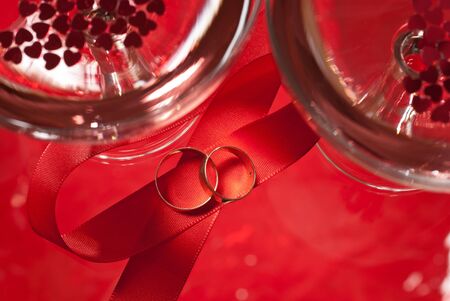 wedding ringsの写真素材