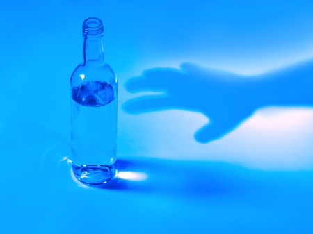 alcohol bottleの写真素材