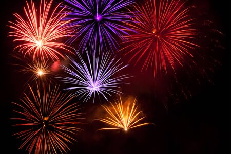 fireworkの写真素材