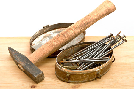 old used tools の写真素材