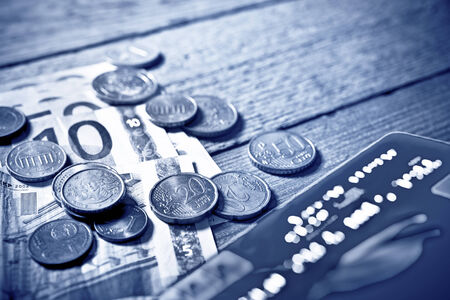 euro moneyの写真素材