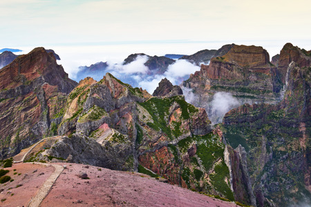 Lookout from Pico do Arieiro, Madeira, Portugal