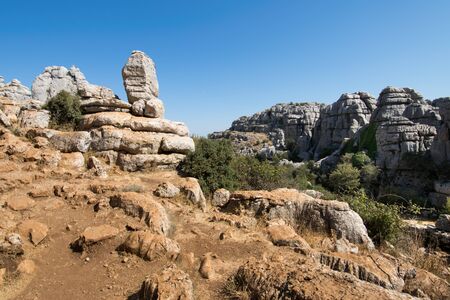 Torcal de Antequera. Spain. Europe.の写真素材