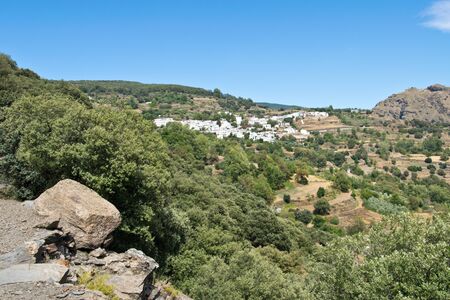Hiking to BusquÃ­star. Andalucia. Spain,の写真素材