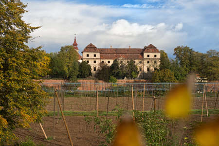 Stately home in Postoloprty town. Czech Republic.のeditorial素材